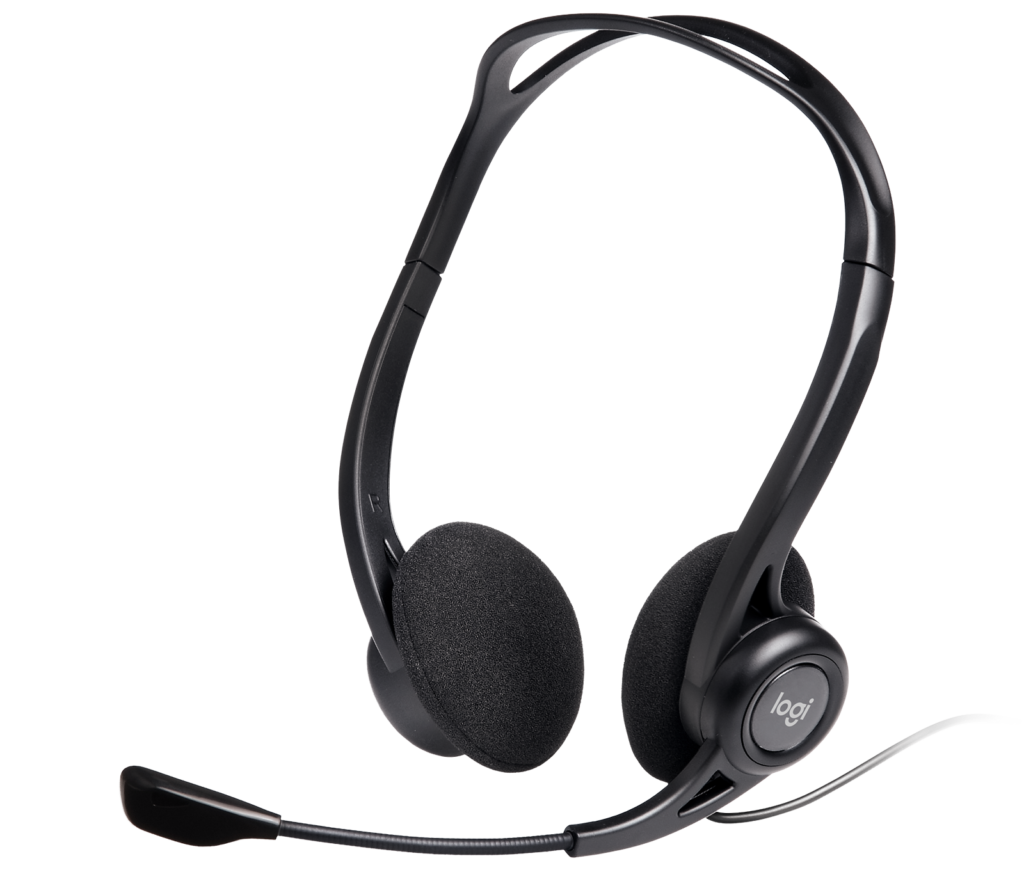 Essential Virtual Assistant Equipment - Logitech H370 USB Headset with Noise-canceling Microphone