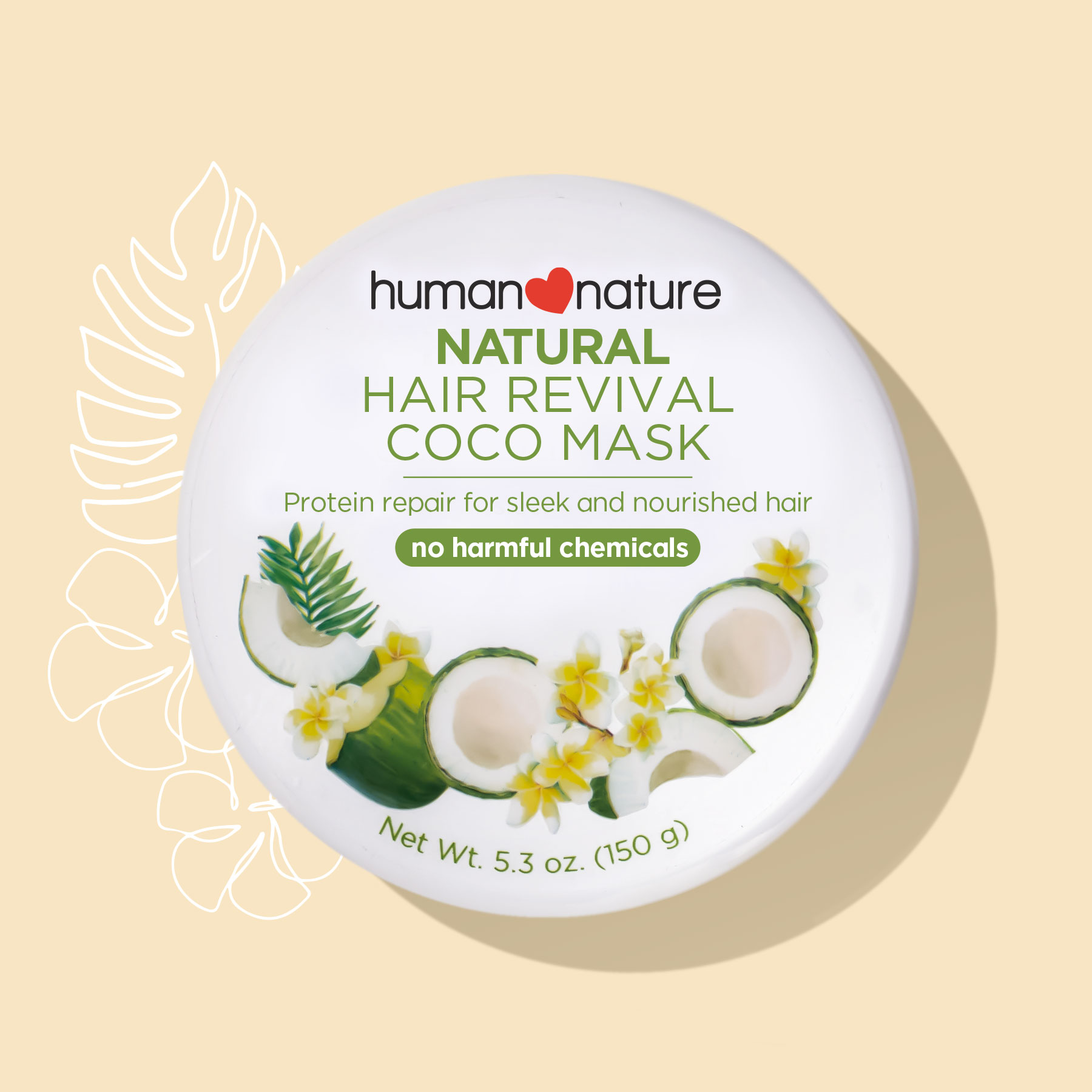 Human Nature's Natural Hair Revival Coco Mask